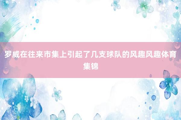 罗威在往来市集上引起了几支球队的风趣风趣体育集锦