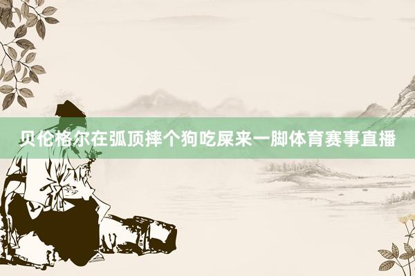 贝伦格尔在弧顶摔个狗吃屎来一脚体育赛事直播