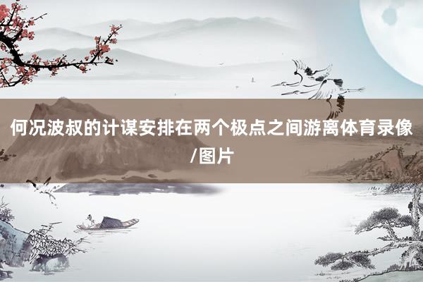 何况波叔的计谋安排在两个极点之间游离体育录像/图片