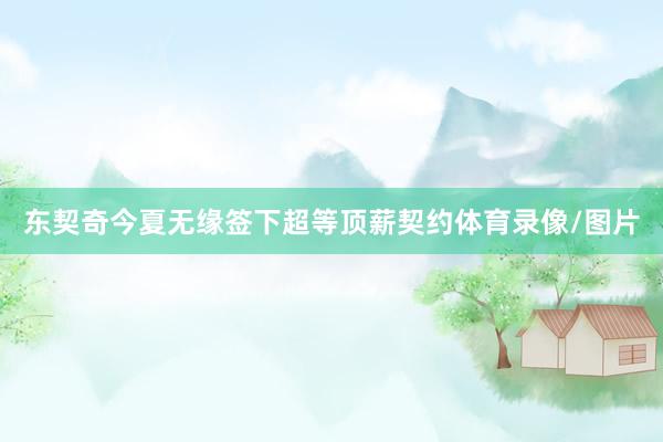 东契奇今夏无缘签下超等顶薪契约体育录像/图片