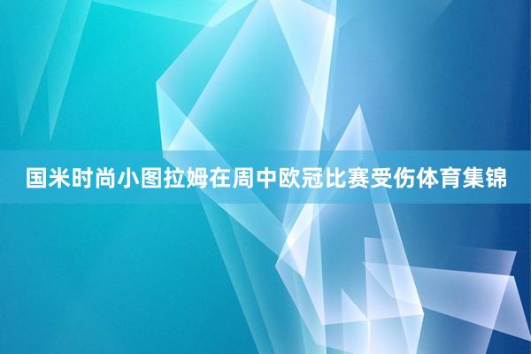 国米时尚小图拉姆在周中欧冠比赛受伤体育集锦