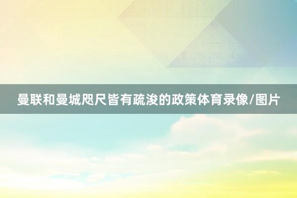 曼联和曼城咫尺皆有疏浚的政策体育录像/图片