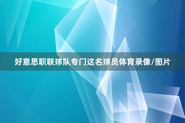 好意思职联球队专门这名球员体育录像/图片