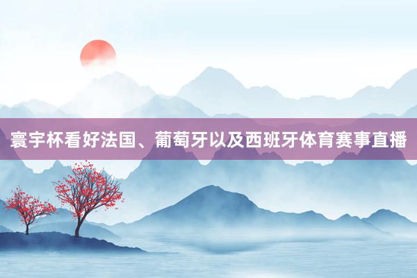 寰宇杯看好法国、葡萄牙以及西班牙体育赛事直播
